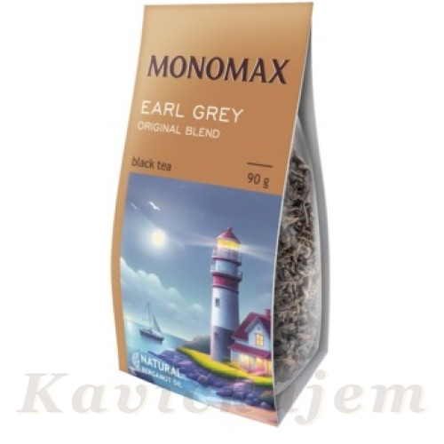 Monomax sypaný čierny čaj  EARL GRAY 80g